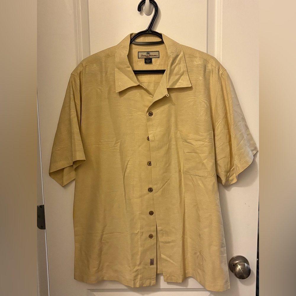 TB short sleeve button down